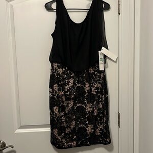 Calvin Klein Black Lace Dress